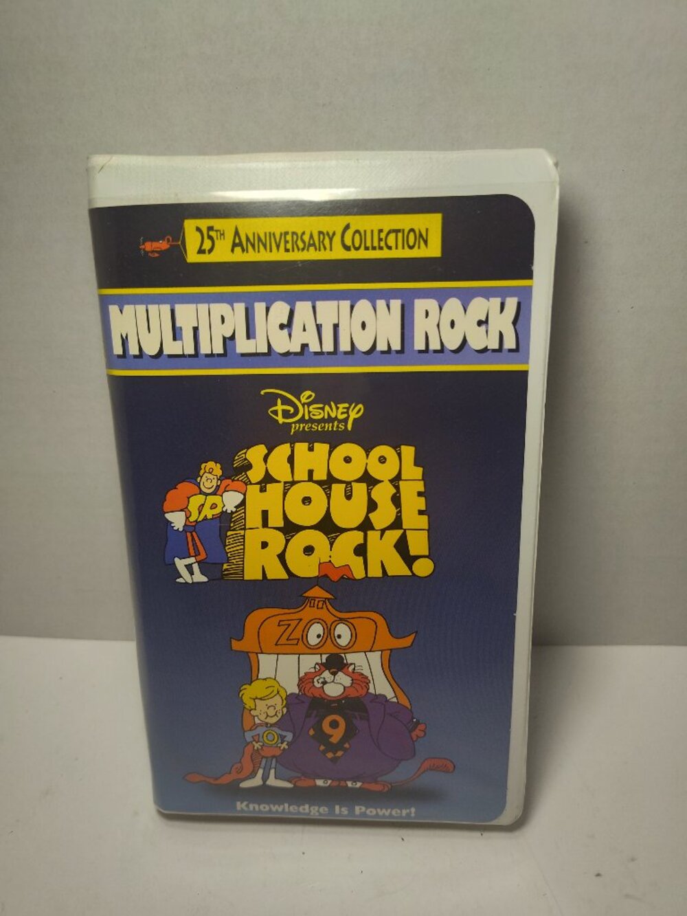 Schoolhouse Rock Multiplication Rock VHS 25th Anniversary Collection Disney Clam